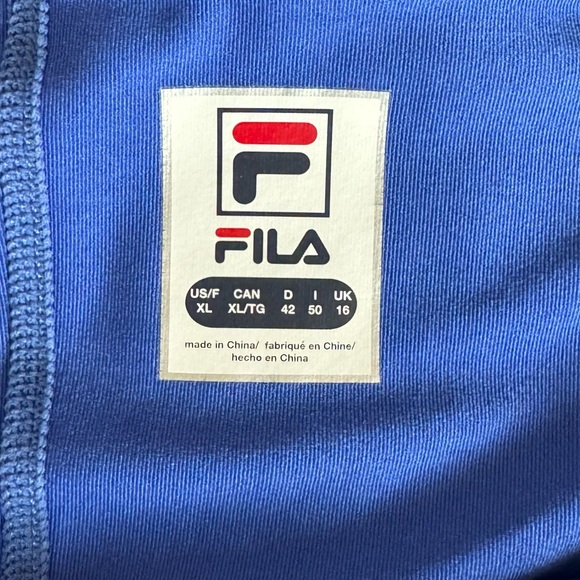 FILA Tennis Skort Royal Blue Size XL - Picture 4 of 4